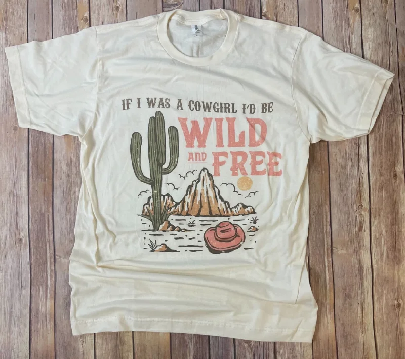 Cash Savings Women's Western Graphic Tee Shirts