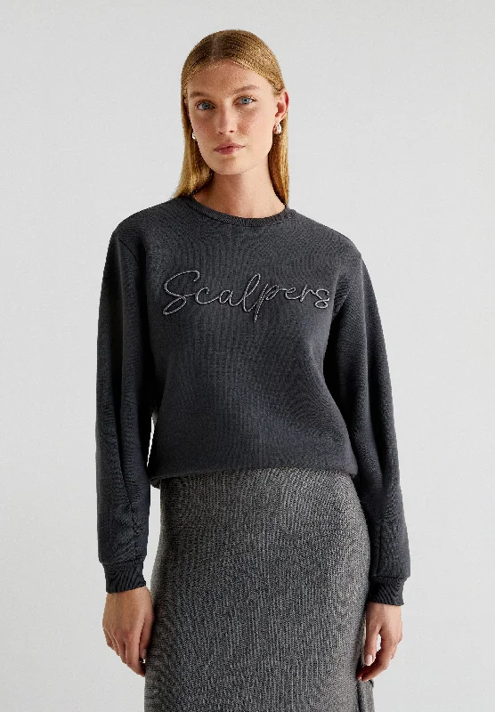 Lowest Price SWEATSHIRT COM LOGÓTIPO BORDADO EM CONTRASTE