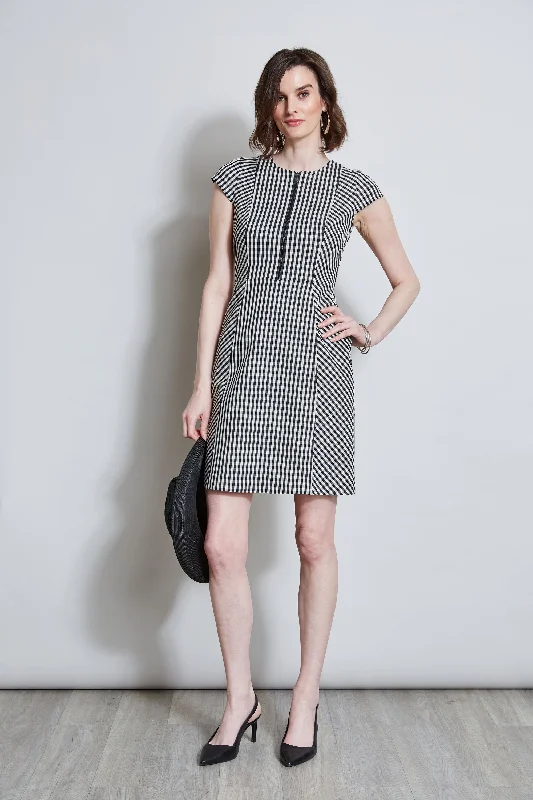 Weekend Savings Spectacle Gingham Fit & Flare Dress
