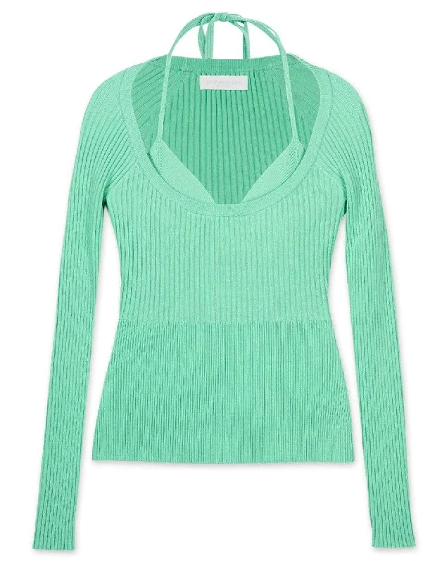 Don't Miss Out Jayline Compact Pullover - Kiwi