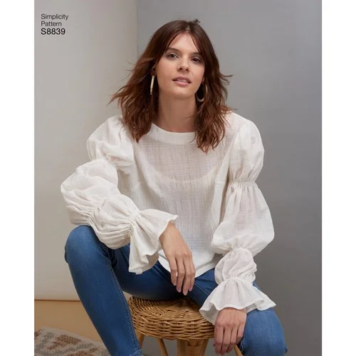 Weekend Sale: Don't Miss Out Simplicity Tunics and Tops S8839