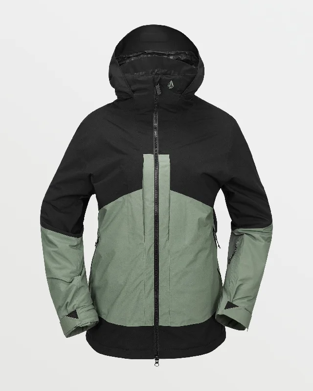 Act Fast Womens At Stretch Gore-Tex Jacket - Lichen Green